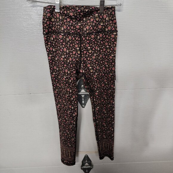 Kavala Collective Floral Print High-Waisted Capris - Picture 1 of 6